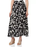 Spódnice - VERO MODA Spódnica damska, Czarny/Aop: cila, L - miniaturka - grafika 1