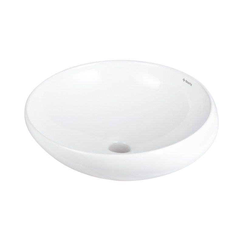 Deante Umywalka ceramiczna nablatowa asymetryczna Alpinia biały CGA_6U42