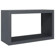 Wózki magazynowe - vidaXL Stojak na drewno opałowe, antracytowy, 100x40x60 cm, stalowy - miniaturka - grafika 1