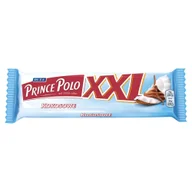 Ciastka - Kraft Kruchy wafelek z kremem kokosowym oblany czekoladą mleczną Olza Prince Polo XXL 50 g - miniaturka - grafika 1