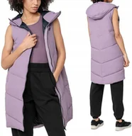 Płaszcze damskie - 4F DAMSKI PŁASZCZ BEZRĘKAWNIK KAMIZELKA DAMSKA PUCH PIKOWANA CIEPŁA R. XL - miniaturka - grafika 1