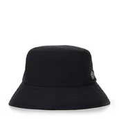 Czapki damskie - Czapka typu bucket z nylonu czarna - miniaturka - grafika 1