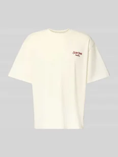 T-shirt o luźnym kroju z czystej bawełny model ‘MALIK’ - Koszulki męskie - miniaturka - grafika 1