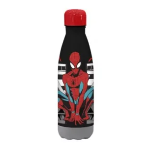 Butelka na wodę stal nierdzewna Spiderman 845116 Kids Euroswan 500 ml - Bidony dla dzieci - miniaturka - grafika 1