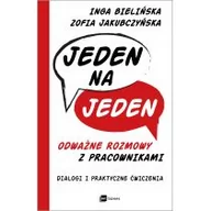 Zarządzanie - JEDEN NA JEDEN ODWAŻNE ROZMOWY Z PRACOWNIKAMI DIALOGI I PRAKTYCZNE ĆWICZENIA LETNIA WYPRZEDAŻ DO 80% - miniaturka - grafika 1