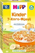 Dania dla dzieci - HiPP - BIO musli 7 zbóż z bananami - miniaturka - grafika 1