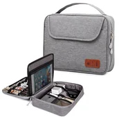 Torby na laptopy - Torba Organizer etui na kable ładowarki karty - miniaturka - grafika 1