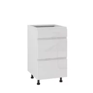 Meble kuchenne - Rimini Szafka Dolna Ds-45-2W-1N_Modern Biały Połysk - miniaturka - grafika 1