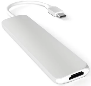 Satechi Satechi Multiport HDMI USB-C Hub HDMI/USB 3.0/USB-C Power Delivery Silver ST-CMAS - Huby USB - miniaturka - grafika 1