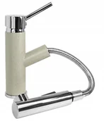 Baterie kuchenne - Bateria beżowa wyciągana kuchenna do zlew cado - miniaturka - grafika 1