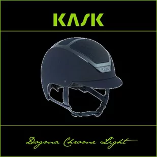 Kask Sport Kask Dogma Chrome Light - KASK - granatowy - roz. 50-54 - Kaski do jazdy konnej - miniaturka - grafika 1
