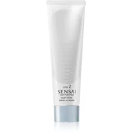 Maseczki do twarzy - Kanebo Sensai Sensai Silky Purifying Mud Soap Wash & Mask mydełko/maseczka do twarzy 125ml - miniaturka - grafika 1