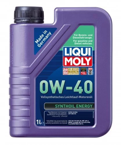 LIQUI MOLY SYNTHOIL ENERGY 0W40 9514 - 1L