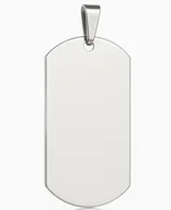 Wisiorki - SREBRNY NIEŚMIERTELNIK WISIOREK STAL SZLACHETNA CHIRURGICZNA 316L GRAWER - miniaturka - grafika 1