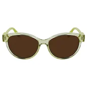 Okulary przeciwsłoneczne - KARL LAGERFELD KL6099S Okulary, Żółty, 54/15/140 dla kobiet, Żółty, 54/15/140 - miniaturka - grafika 1