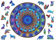 Puzzle - Puzzle Drewniane Premium 3D dla dorosłych Mandala Niezachwiany Spokój XXL Adawoo - idealne na prezent na Święta, Urodziny, Imieniny, Walentynki - miniaturka - grafika 1