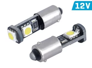 Żarówka VISION H6W BAX9s 12V 3x 5050 SMD LED, CANBUS, biała, 1 szt. - Żarówki samochodowe - miniaturka - grafika 1