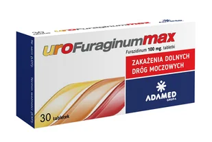 Adamed UROFURAGINUM MAX 30 tabl 3232222 - Układ moczowy i płciowy - miniaturka - grafika 1