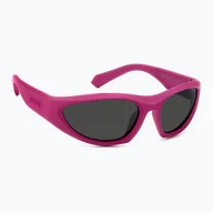 Okulary przeciwsłoneczne - Okulary przeciwsłoneczne Polaroid PLD 2165/S matte fuchsia/grey polarized WYSYŁKA W 24H 30 DNI NA ZWROT - miniaturka - grafika 1