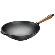 Woki - Skeppshult Wok żeliwny Walnut 30 cm 0865V - miniaturka - grafika 1