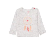 Bluzki damskie - Dziewczęca bluzka z długim rękawem, wielokolorowy, rozmiar 68 - miniaturka - grafika 1