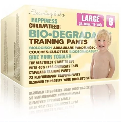 Beaming Baby PANTS jednorazowe biodegradowalne pieluchomajtki, L, 23 szt.