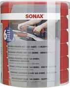 Kosmetyki samochodowe - Sonax 04939000 gąbka do polerowania Czerwony 160 (twardego) 6er Set 04939000 - miniaturka - grafika 1
