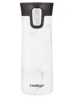Kubki termiczne - Kubek termiczny Contigo Pinnacle Couture 420ml - White Marble - miniaturka - grafika 1