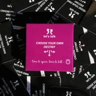 Gry planszowe - Let's talk. Choose your own destiny. Time to spare, time to kill - miniaturka - grafika 1