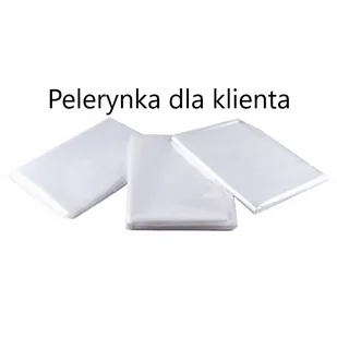 Eko-Higiena, pelerynki foliowe - bezbarwne, 50szt - Peleryny fryzjerskie - miniaturka - grafika 1