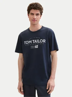 Tom Tailor T-Shirt 1041871 Granatowy Regular Fit - Koszulki męskie - miniaturka - grafika 1