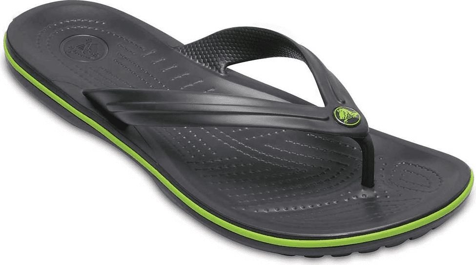Japonki męskie Crocs Crocs Crocband Flip grafitowo zielony 11033 OA1 37-38