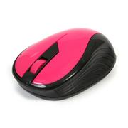 Myszki - OMEGA OM-415 WIRELESS 2 4GHz PINK BLACK NANO USB RECEIVER [42207] TE - miniaturka - grafika 1