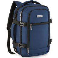 Plecaki - Plecak podróżny do samolotu RYANAIR WIZZAIR 40x25x20 darmowy bagaż ZAGATTO - miniaturka - grafika 1