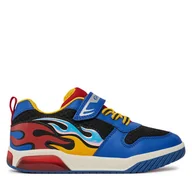 Buty dla chłopców - Sneakersy Geox J Inek Boy J459CC 01454 C0833 D Niebieski - miniaturka - grafika 1
