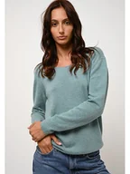 Swetry damskie - AUTHENTIC CASHMERE Kaszmirowy sweter "Lanfon" w kolorze miętowym - miniaturka - grafika 1
