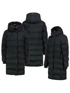 Kurtki damskie - Sublevel Płaszcz zimowy w kolorze granatowym - miniaturka - grafika 1