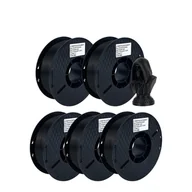 Filamenty i akcesoria do drukarek 3D - filament do drukarek 3D, mieszane kolory, materiał PLA, 5 kg czarny - miniaturka - grafika 1