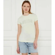 Koszulki i topy damskie - GUESS T-shirt Slim Fit - miniaturka - grafika 1