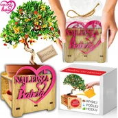 Nasiona i cebule - Prezent na DZIEŃ BABCI Drzewko Truskawkowe Zestaw do Uprawy Nasiona - miniaturka - grafika 1