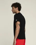 Koszulki sportowe męskie - Koszulka męska Wilson  M Team Graphic Tee Black XL - miniaturka - grafika 1