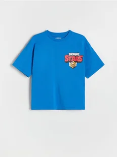 Reserved - T-shirt Brawl Stars - niebieski - Koszulki dla chłopców - miniaturka - grafika 1