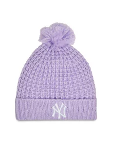 New Era Czapka Wmns Cosy Pom 60364287 Fioletowy - Czapki damskie - miniaturka - grafika 1