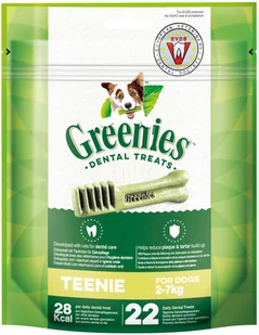 Greenies Korzystny pakiet przysmak pielęgnujący zęby 3 x 85 g/170 g/340 g Teenie 3 x 170 g 66 szt.)| Dostawa GRATIS od 89 zł + BONUS do pierwszego zamówienia - Przysmaki dla psów Greenies Korzystny pakiet przysmak pielęgnujący zęby 3 x 85 g/170 g/340 g Teenie 3 x 170 g 66 szt.)| Dostawa GRATIS od 89 zł + BONUS do pierwszego zamówienia - Przysmaki dla psów - miniaturka - grafika 1