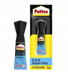 Pattex Pattex S.O.S Super Klej 1g 12 sztuk - Kleje i inne preparaty budowlane - miniaturka - grafika 1