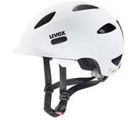 Kaski rowerowe - Kask rowerowy Uvex Oyo | WHITE-BLACK MAT 45-50cm - miniaturka - grafika 1