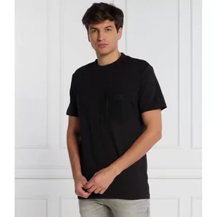 CALVIN KLEIN JEANS T-shirt MIX MEDIA | Regular Fit - Koszulki męskie - miniaturka - grafika 1
