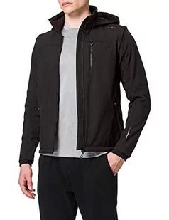 CMP - F.lli Campagnolo męska kurtka softshell, czarna (Nero), 52 - Kurtki męskie - miniaturka - grafika 1