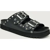 Klapki i japonki damskie - Scholl Skórzane klapki BEATRIZ - miniaturka - grafika 1