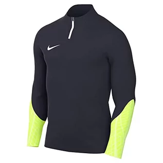 Koszulki i topy damskie - Nike Soccer Drill Top M Nk Df Strk23 Dril Top, Obsydian/Volt/Barely Volt/White, DR2294-452, XL - grafika 1